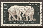 Sellos de Europa - Alemania -  Parque zoológico de Berlin (DDR)