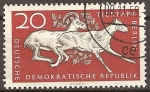 Stamps Germany -  Parque zoológico de Berlin, (DDR)