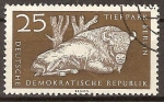 Sellos de Europa - Alemania -  Parque zoológico de Berlin, (DDR)