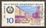Sellos de Europa - Alemania -  20.Años DDR,ciudad-Karl-Marx.