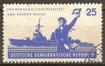 Stamps Germany -  Para la Proteccion de los trabajadores y agricultores(DDR)