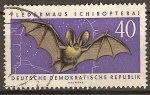 Stamps Germany -  Utiles animales protegidos-los murciélagos (quirópteros)