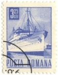 Stamps Romania -  Barco