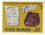 Stamps Romania -  CIVILIZATIA DACO-ROMANA-TIBISCUM· Banat