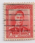 Stamps New Zealand -  Rey George VI