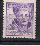 Stamps Spain -  Edifil  954  IV Cente. de San Juan de la Cruz.  
