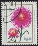 Stamps : Europe : Germany :  Aster, Callistephus Chinensis- Meisteraster HarzgruB