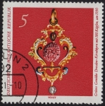 Stamps Germany -  Grünes Gewölbe Dresden· Kirschkern mit 180 Köpfen, um 1590