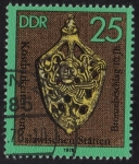 Stamps Germany -  Kostbarkeiten Von Slawischen Stätten Bronzebeschläg 10 jh