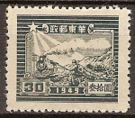 Stamps China -  Ferrocarril