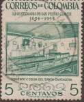 Stamps : America : Colombia :  III CENTENARIO DE SAN  PEDRO CLAVER