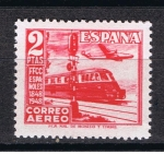 Stamps Spain -  Edifil  1039 Centenario del Ferrocarril.  