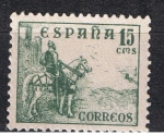 Stamps Spain -  Edifil  1046  Cid y General Franco.  
