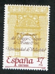 Stamps Spain -  2780- V CENT. DEL COLEGIO MAYOR DE SANTA CRUZ. UNIV. VALLADOLID.
