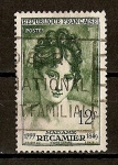 Stamps France -  Madame Recamier.
