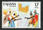 Stamps Spain -  2784- GRANDES FIESTAS POPULARES ESPAÑOLAS. MOROS Y CRISTIANOS , ALCOY.
