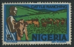 Stamps Nigeria -  S294 - Cattle Ranching