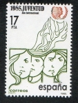 Sellos de Europa - Espa�a -  2787- AÑO INTERNACIONAL DE LA JUVENTUD.