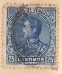 Stamps Venezuela -  Simon Bolibar Ed 1900