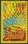 Stamps : Europe : France :  Bonnes Vacances