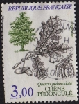 Stamps : Europe : France :  Quercus Pedunculata