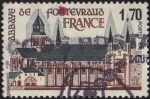 Stamps : Europe : France :  ABBAYE DE FONTEVRAUS