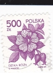 Stamps Poland -  flores