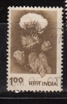 Stamps : Asia : India :  flor