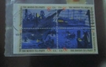Stamps United States -  Set BOSTON TEA PARTY DRUMMER 1973 (4)