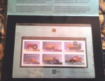 Stamps Canada -  Historic land vehicles 1996 tractores de c a m p o