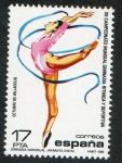 Stamps Spain -  2811- XII CAMPEONATO MUNDIAL DE GIMNASIA RÍTMICA. EJERCICIO CON CINTAS.
