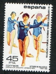 Stamps Spain -  2812- XII CAMPEONATO MUNDIAL DE GIMNASIA RÍTMICA. EJERCICIO CON ARO.