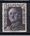Stamps Spain -  Edifil  1061  Cid y General Franco.  