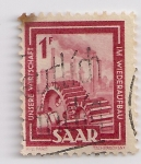 Stamps : Europe : Germany :  saar
