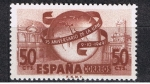 Stamps Spain -  Edifil  1063  LXXV Aniver. de la Unión Postal Universal.  