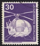 Stamps Germany -  RETTUNGS - HUBSCHRAUBER