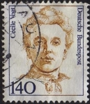 Stamps Germany -  Cecile Vogt