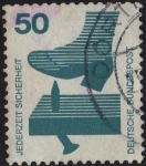 Stamps : Europe : Germany :  JEDERZEIT SICHERHEIT