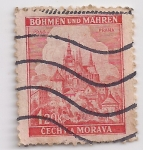 Stamps : Europe : Czechoslovakia :  Prag