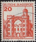 Stamps : Europe : Germany :  Schloss Pfaueninsel - Berlin
