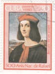 Stamps Cuba -  500 Aniv.nac.de Rafael