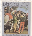 Stamps Laos -  500 Aniv.nac.de Rafael
