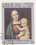 Stamps Laos -  500 Aniv.nac.de Rafael