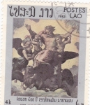 Stamps Asia - Laos -  500 Aniv.nac.de Rafael