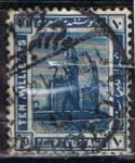 Stamps Egypt -  Scott 55  Colosos de tebas (2)