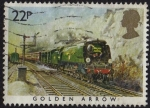 Stamps United Kingdom -  GOLDEN ARROW
