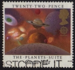 Stamps : Europe : United_Kingdom :  THE · PLANETS · SUITE