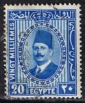 Stamps Egypt -  Scott 143  Rey Fuad (7)