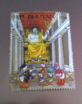 Sellos del Mundo : Asia : Bhutn : Disney maravillas del mundo antiguo