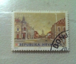 Stamps Croatia -  Pueblos de croacia